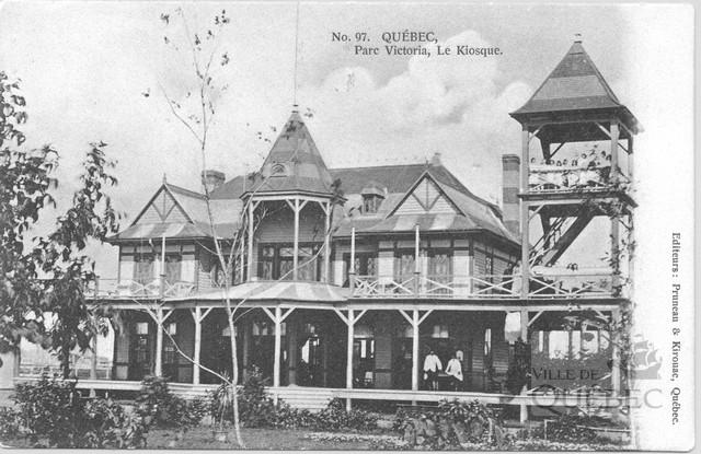 Parc Victoria kioske 1905