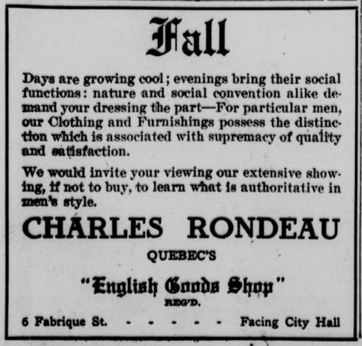 Quebec Chronicle, 19210917