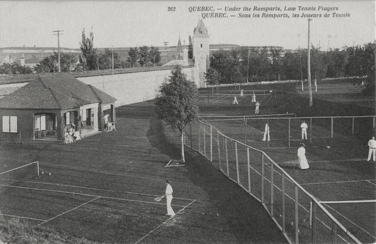 Le Quebec Lawn Tennis Club vers 1915