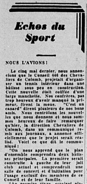 L'Action catholique, 31 juillet 1937