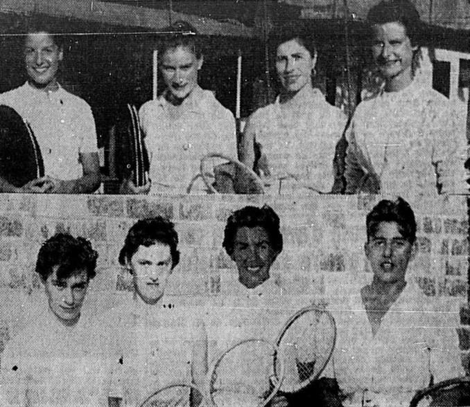 Équipes de double féminin en 1958