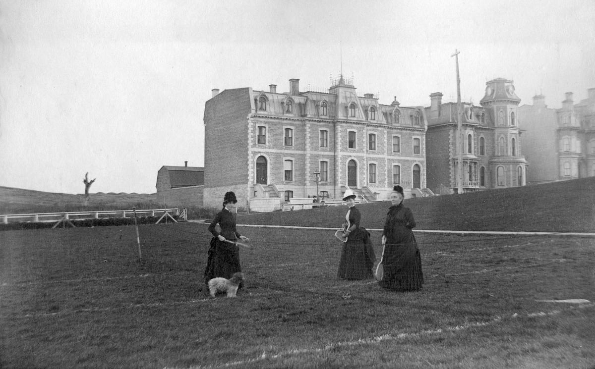 Dames tennis 1890