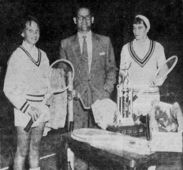 Louise Jobin et Gilbert Morin à la coupe Blondeau