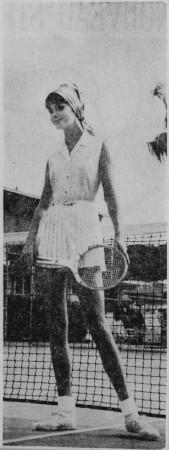 Robe de tennis 1964