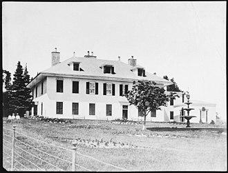 Manoir Haldimand-Kent, 1900